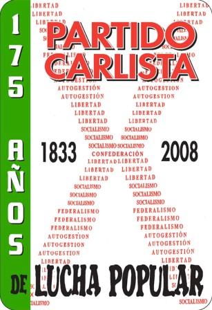 Nuevos calendarios del Partido Carlista para el 2008